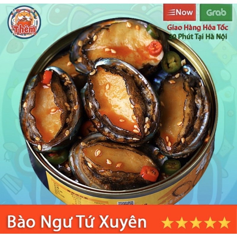 Bào ngư hải sản đóng hộp 100gr | BigBuy360 - bigbuy360.vn