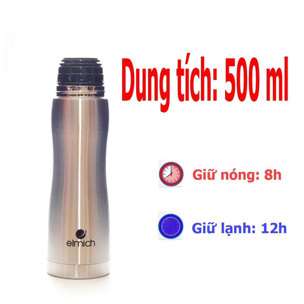 Bình giữ nhiệt Elmich cao cấp N5 500ml EL-6391