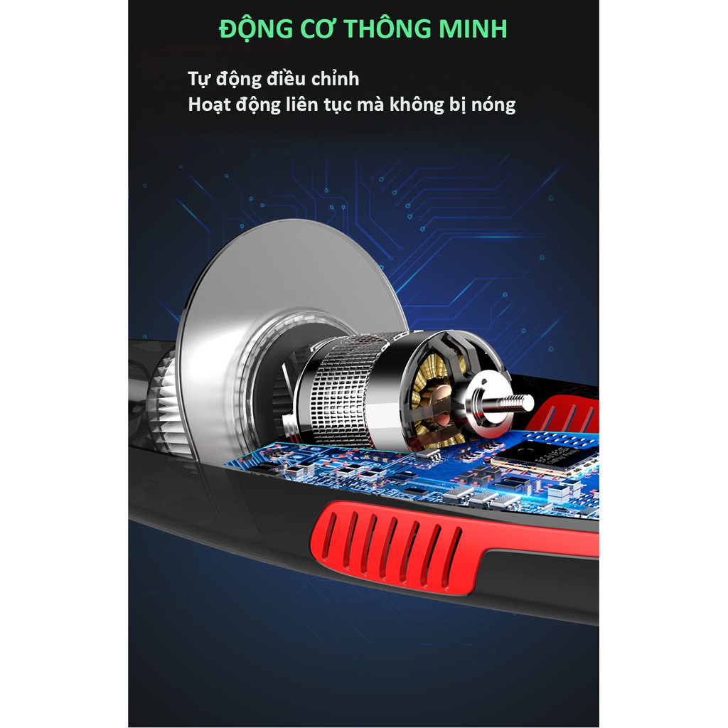 [BH 1 ĐỔI 1 12 THÁNG]Máy hút bụi ô tô mini cầm tay thông minh - Trợ thủ đắc lực cho gia đình bạn - Công suất 120W