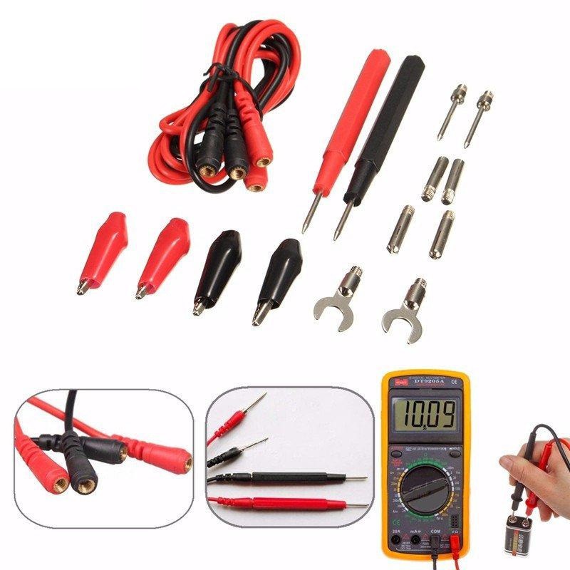 Bộ dụng cụ đo đồng hồ vạn năng 16 món que đo