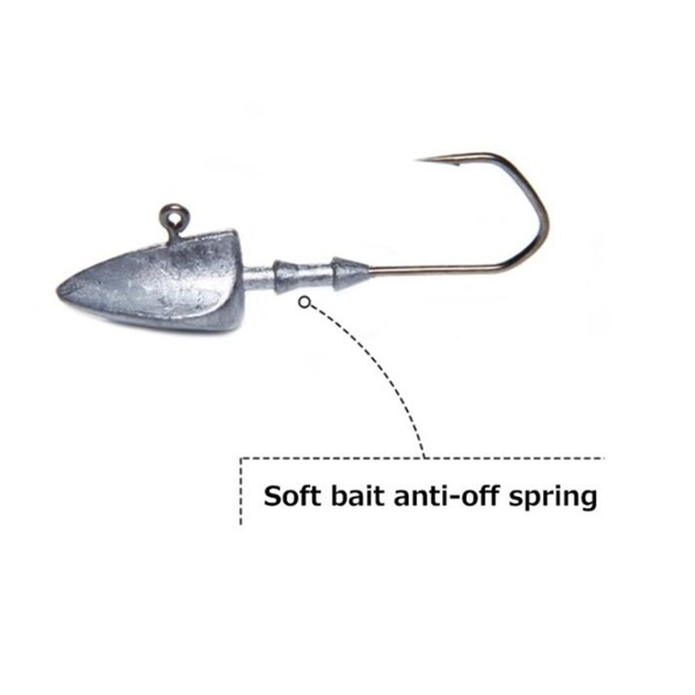 Set 5 mồi câu cá mềm kèm móc câu tiện dụng