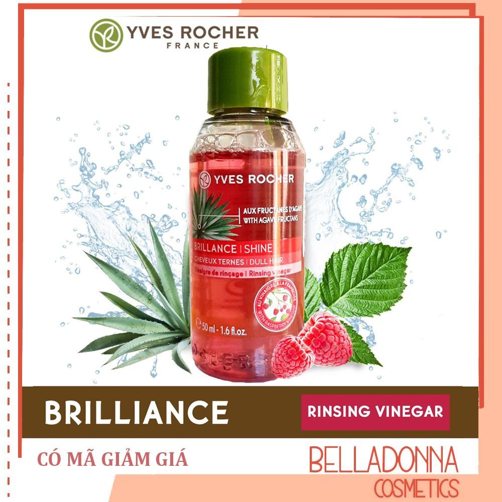 [Mini Size] Giấm Xả Tóc Yves Rocher Brillance Shine Rinsing Raspberry Vinegar 50ml