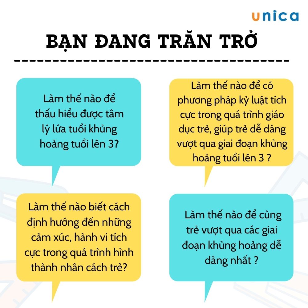 Khóa học Đồng hành cùng con giai đoạn khủng hoảng tuổi lên 3 , GV Nguyễn Thị Anh Thư UNICA.VN]