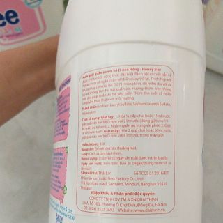 Nước giặt Dnee hồng ( chuẩn Đại Thịnh )