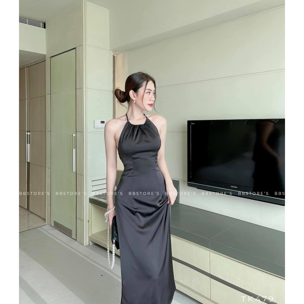 [BBSTORE'S] Đầm Cổ Yếm Fenny Dress - TK479