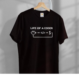 Áo thun cao cấp life of a coder mb-11 unisex nam, nữ.