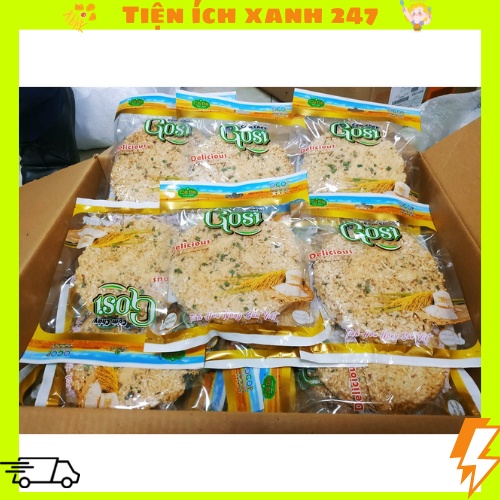 Cơm cháy Gosi 65g Cố Đô - Đặc Sản Ninh Bình. Thùng 60 gói hoặc 120 gói