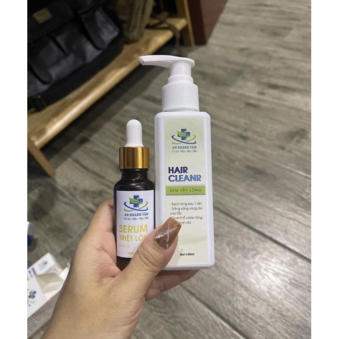 [Tặng Serum Triệt Lông Vĩnh Viễn] Kem Tẩy Lông Nách, Tay Chân, Body Toàn Thân, Vùng Kín Bikini An Khánh Tâm Chính Hãng