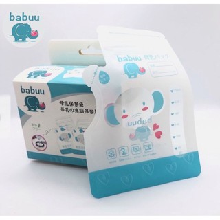 Túi trữ sữa Babuu 250ml, Babuu 100ml