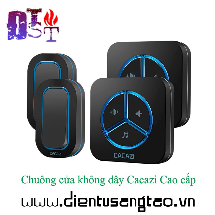 ✅ [RẺ NHẤT VIỆT NAM ] Chuông cửa không dây Cacazi Cao cấp