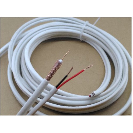 Cáp đồng trục Camera + Dây cấp nguồn 12V IT-LINK