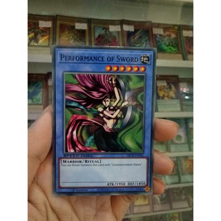 Thẻ Bài Lẻ YugiOh! Mã SBCB-EN183 - Performance of Sword - Common - 1st Edition