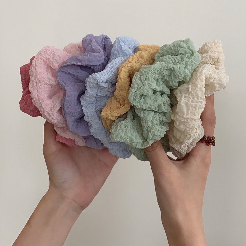 Dây Cột Tóc Co Giãn Thời Trang Xuân Hè Phong Cách Hàn Quốc Cho Nữ