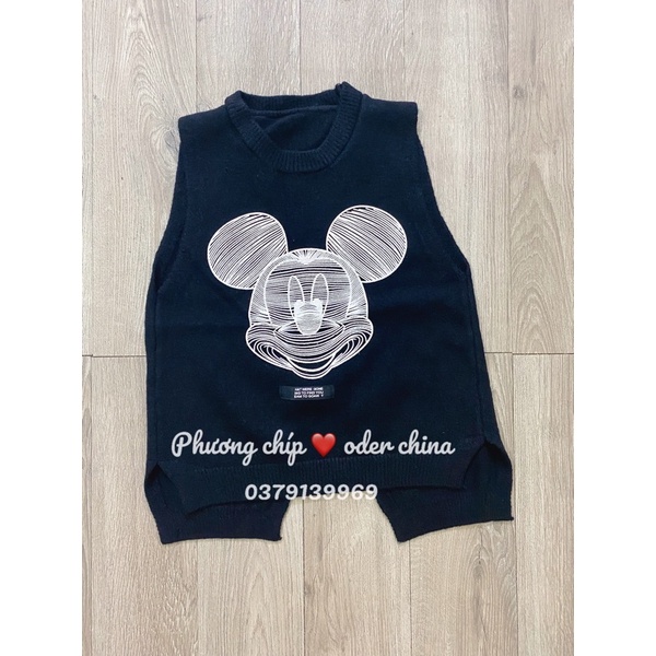 Áo gile micky hàng quảng châu