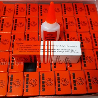 Keo 502 sư tử cam dán mica trong suốt hộp 50 chai