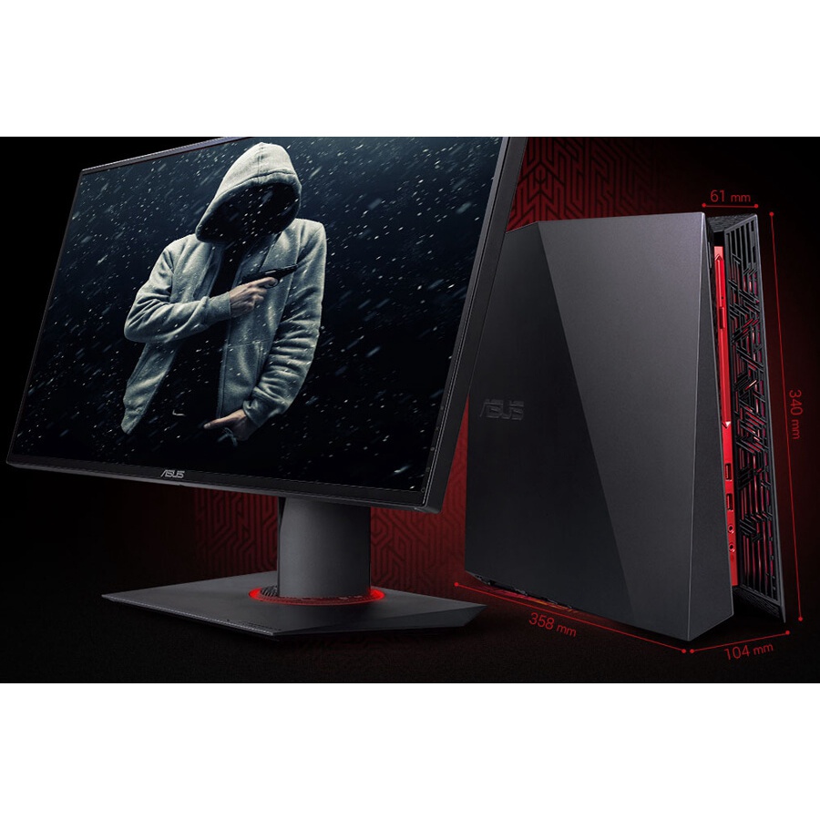 Thùng Máy PC Asus ROG G20CI Core I7-7700, Ram 32GB, SSD 512GB + HDD 1TB, Nvidia GeForce VGA 1080