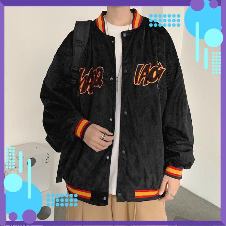 [Form Bao Đẹp] Áo Khoác Bomber Chất Nhung MAOQ Unisex Nhung Tăm Siêu Đẹp | BigBuy360 - bigbuy360.vn