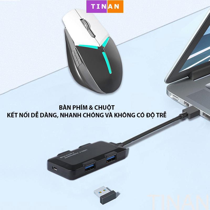 Hub Chia 4 Cổng USB 3.0 Tốc Độ Cao N608, Đầu Cắm USB/ TYPE C