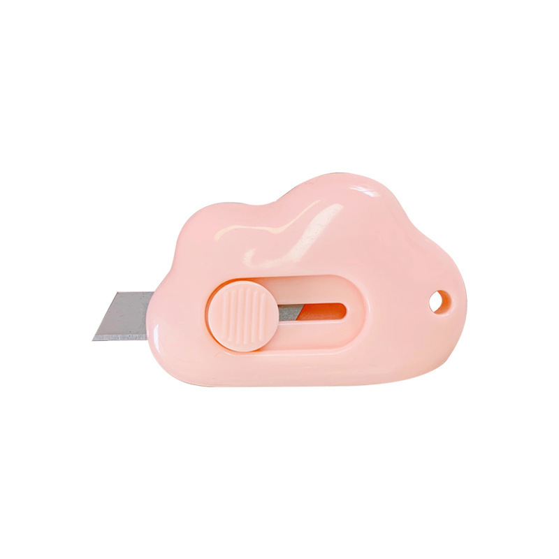 Utility Knife Mini Creative Portable Pencil Courier Cloud Unpacking Cutter Office Knife Paper Student