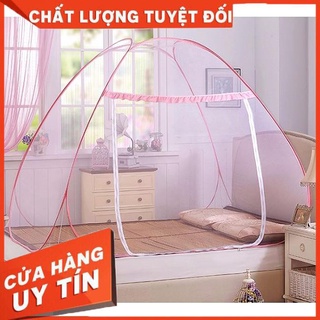 [XẢ KHO+FREE SHIP] Mùng Chụp Tự Bung Xếp Gọn 2m x 2m
