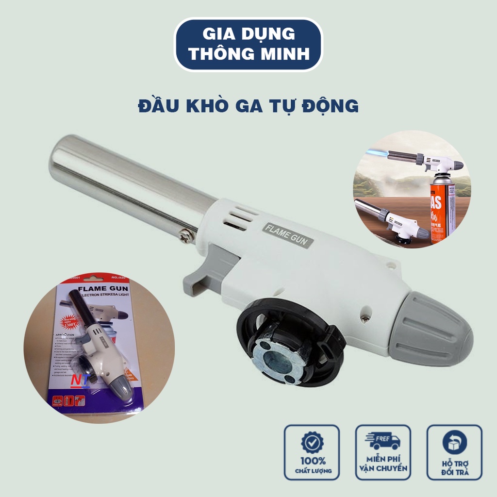 Đầu khò ga tự động - Dùng cho bình ga mini