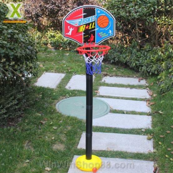 Bộ đồ chơi bóng rổ vận động cho trẻ em, Đồ chơi bóng rổ mini di động dành cho trẻ em - Muasamhot1208
