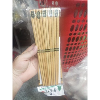 đũa gỗ đầu vuông - đũa Dừa