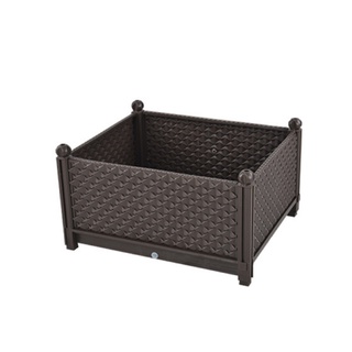 (DEAL SỐC) CHẬU GHÉP ĐƠN NHỰA CỨNG NHẬT - DÙNG ĐỂ LÀM CHẬU TRỒNG HỒNG HOẶC TRỒNG RAU, TIỆN LỢI CÓ THỂ GHÉP ĐÔI THÀNH CHẬ