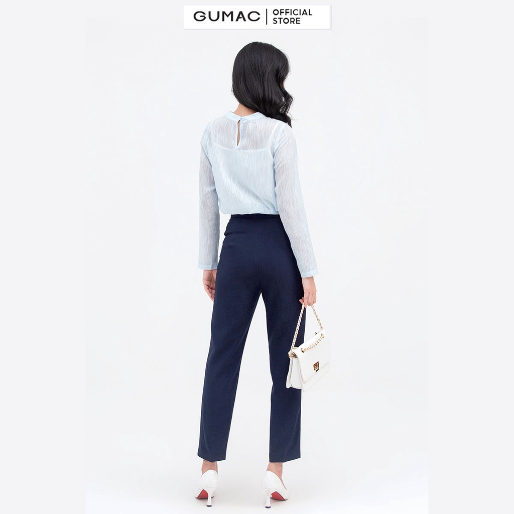 Quần tây nữ GUMAC công sở dáng basic nhiều màu QB856 | BigBuy360 - bigbuy360.vn