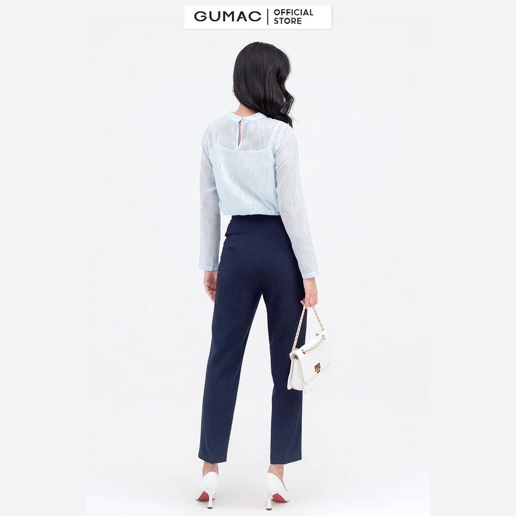 Quần tây nữ GUMAC công sở dáng basic nhiều màu QB856 | BigBuy360 - bigbuy360.vn
