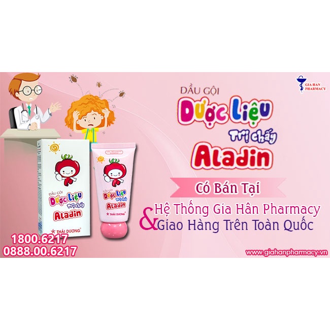 Dầu gội diệt chí Aladin
