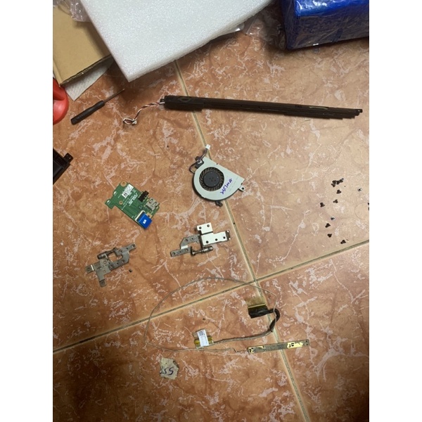 linh kiện asus x453ma fan board audio bản lề cáp x453 pentium