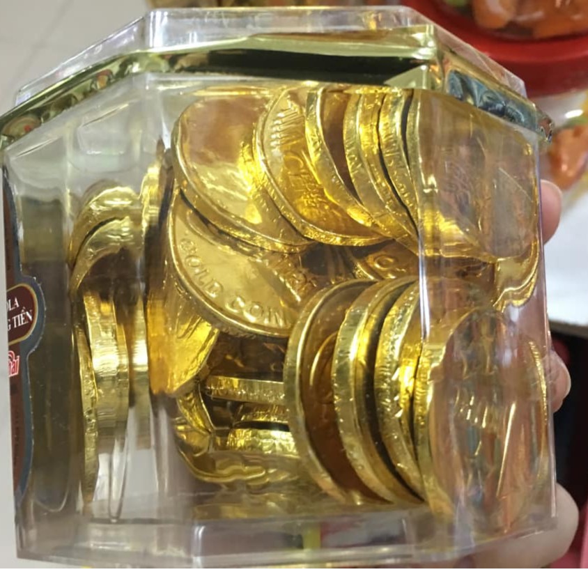 Hộp 60 viên Kẹo socola đông tiền / Chocolate đồng tiền Việt Thái | BigBuy360 - bigbuy360.vn