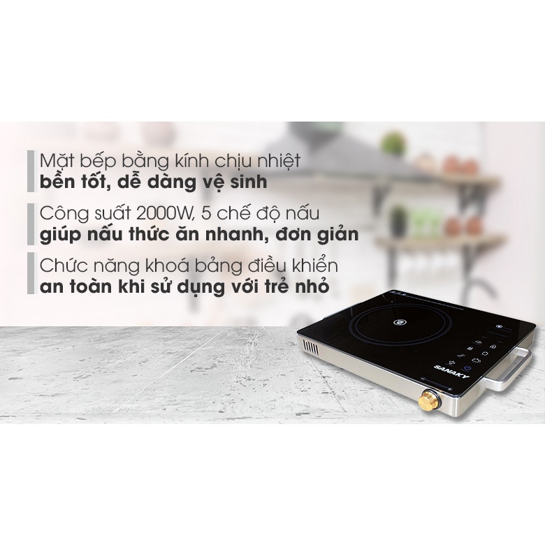 Bếp hồng ngoại Sanaky SNK-2524HGN