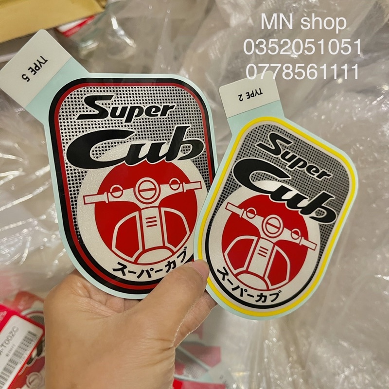⭐️TEM STICKER HONDA SUPER CUB