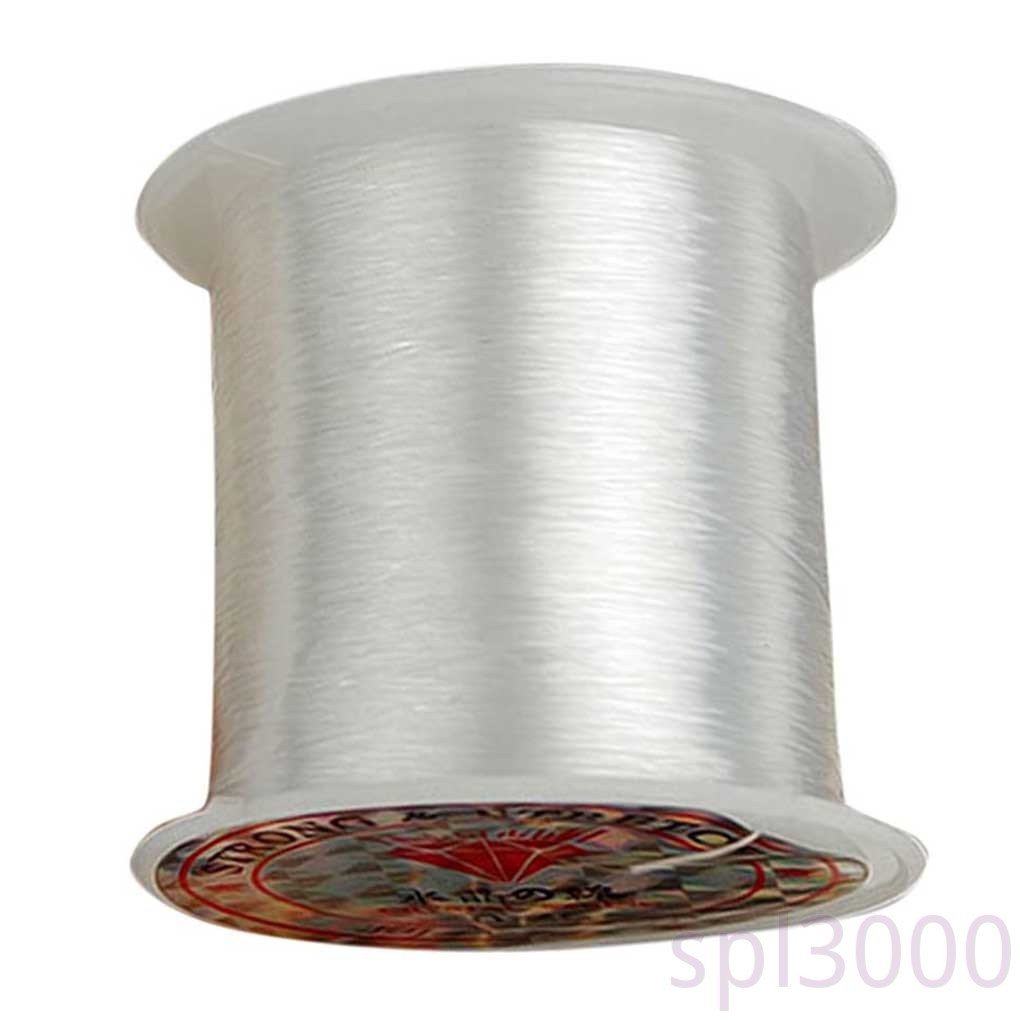 Cuộn Dây Cước Trong Suốt Đường Kính 0.25mm Dùng Làm Đồ Trang Sức Thủ Công