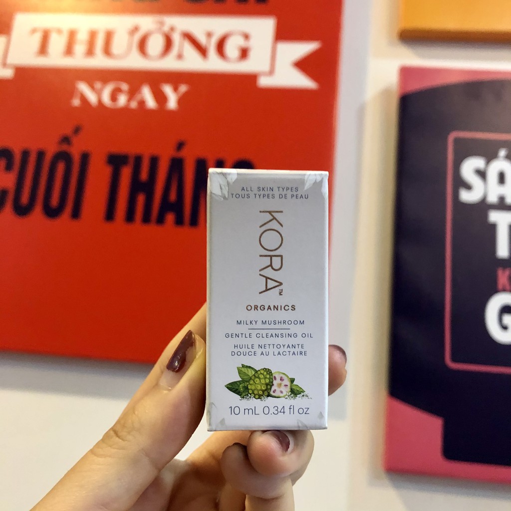 [ Quà tặng SEPHORA ] Dầu tẩy trang Kora Organic 10ml