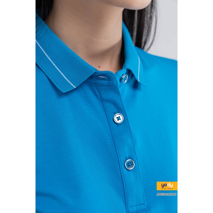 Áo phông polo nữ chất Pima YODY thanh lịch, Áo thun polo nữ kiểu dáng basic, siêu mềm mịn, thoáng mát - APN3010 | BigBuy360 - bigbuy360.vn