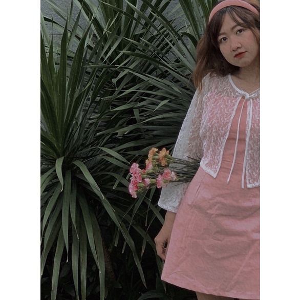 Áo khoác ren cardigan mỏng