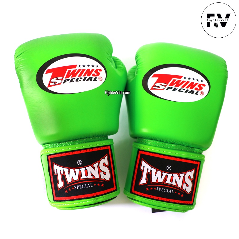 Găng Tay Twins BGVL3 Velcro Gloves – Xanh Lá cây