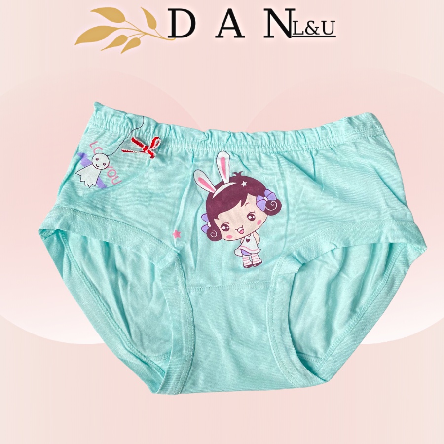 Quần Lót Trẻ Em Chất Cotton Co Dãn Thoáng Mát Cho Bé DAN L&amp;U NGẪU NHIÊN