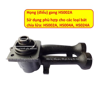 Điếu Bếp Gas Âm Đa Năng 002A (Phù Hợp Cho Bát Chia Lửa HS002A, HS004A, HS024A)