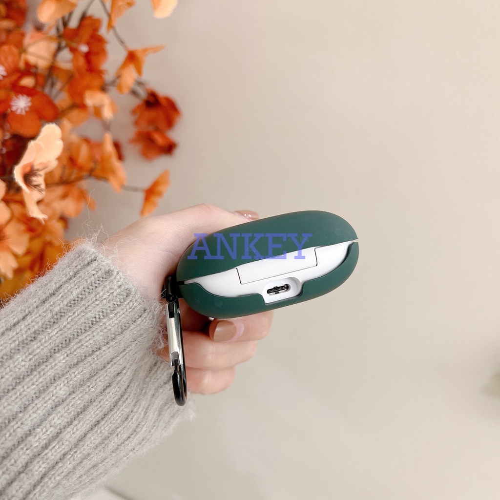 Beats Fit Pro / Studio Buds Vỏ Bảo Vệ Hộp Sạc Tai Nghe Bằng Silicon Họa Tiết Trái Chanh Hoạt Hình Dễ Thương Chống Sốc Thấm Nước Kèm Móc