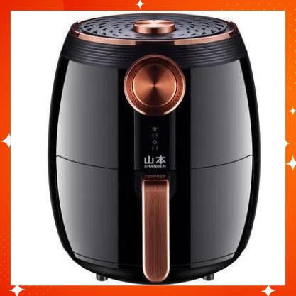 Nồi chiên không dầu điều khiển cơ SHANBEN 7828 dung tích 4.5L, nồi chiên không dầu công suất 1400W