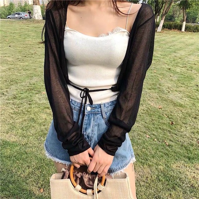 Áo Khoác Len Mềm CROPTOP | BigBuy360 - bigbuy360.vn
