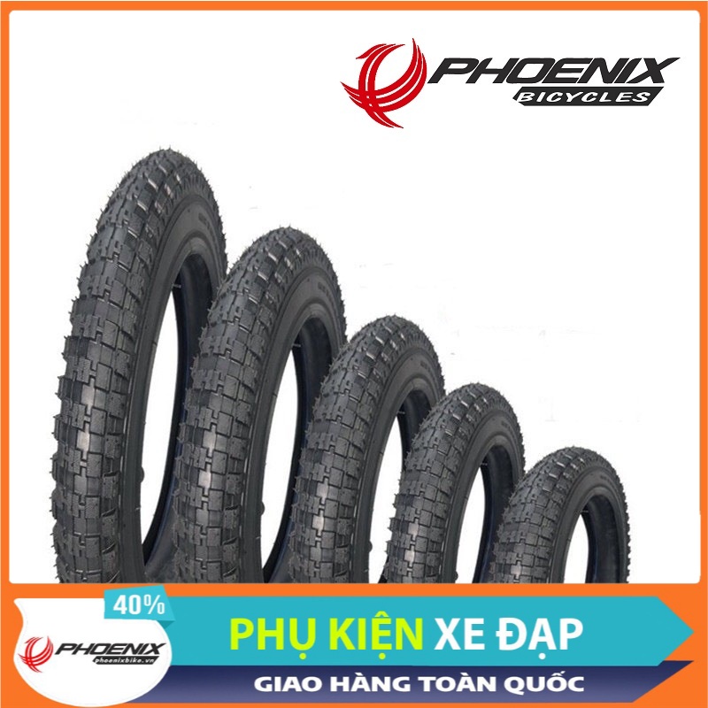 Săm, lốp SRC xe đạp địa hình 12 14 16 18 20 inch