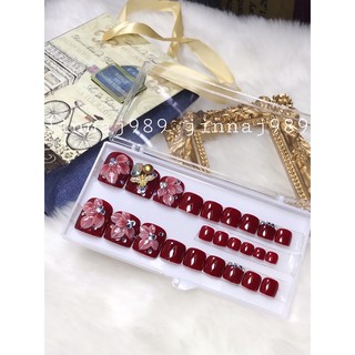 móng chân giả thiết kế