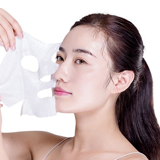 (Bán buôn bán sỉ) Mặt nạ Ha cấp ẩm dưỡng da làm trắng maycreat mask nội địa trung cao cấp 2 lớp