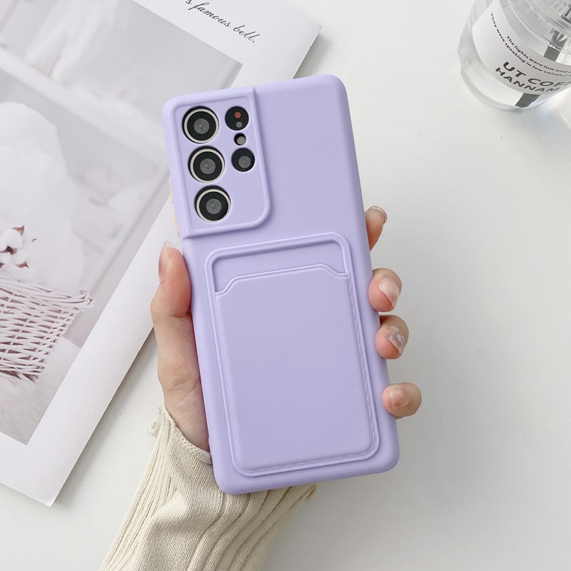 Ốp điện thoại silicon mềm Koosuk có ngăn đựng thẻ cho Samsung Galaxy Note 20 Ultra Note20