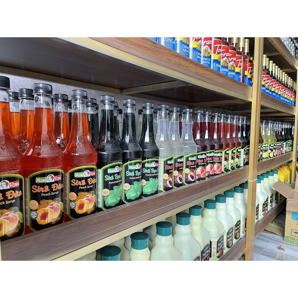 Siro Golden Farm đủ tất cả mùi hương Chai 700ml